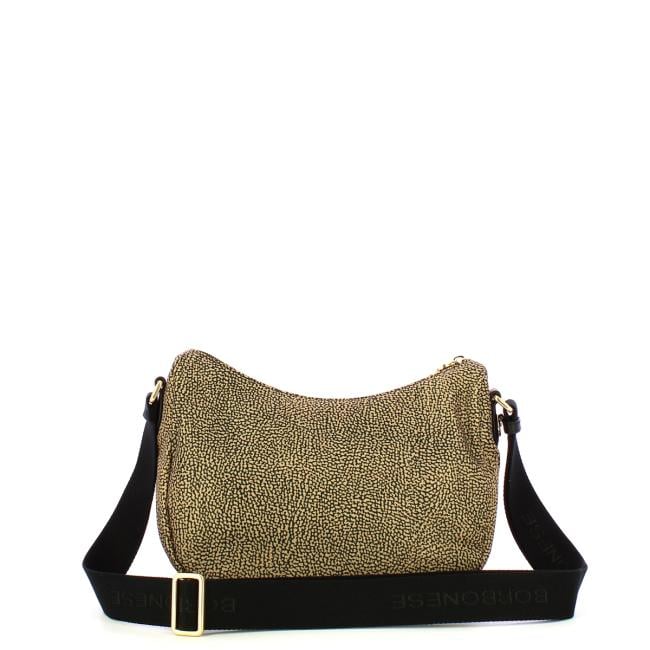 Borbonese Luna Small OP Naturale Nero - 3