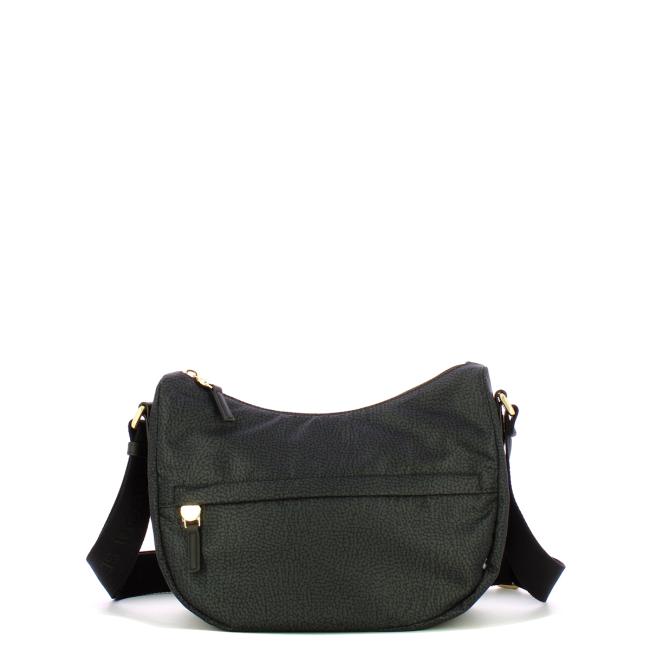 Borbonese Luna Small Dark Black - 1