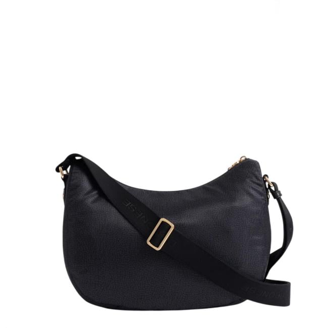 Borbonese Luna Middle Dark Black - 3