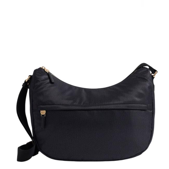 Borbonese Luna Medium Dark Black - 1
