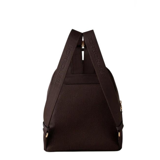 Borbonese Zaino Medium Cioccolato - 3