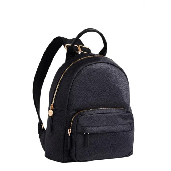 Borbonese Zaino Medium Dark Black - 2