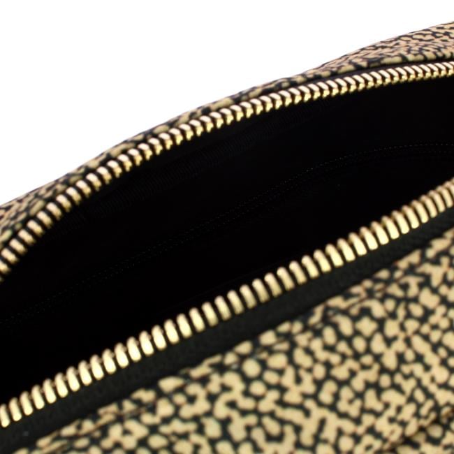 Borbonese Camera Case Small OP Naturale Nero - 4