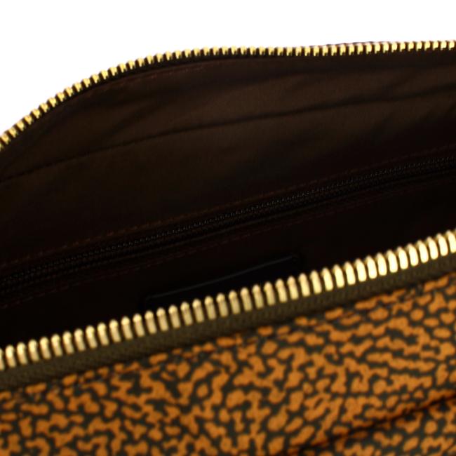 Borbonese Camera case Medium Castagno - 4