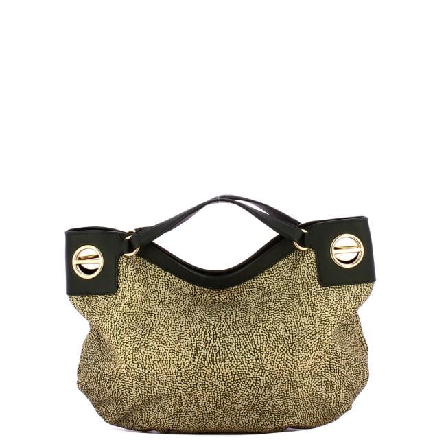 Borbonese London Hobo Medium OP Naturale Nero - 3