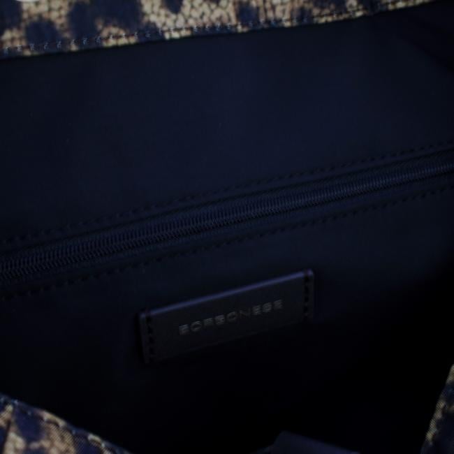 Borbonese Zaino Medium con patta Corteccia - 4