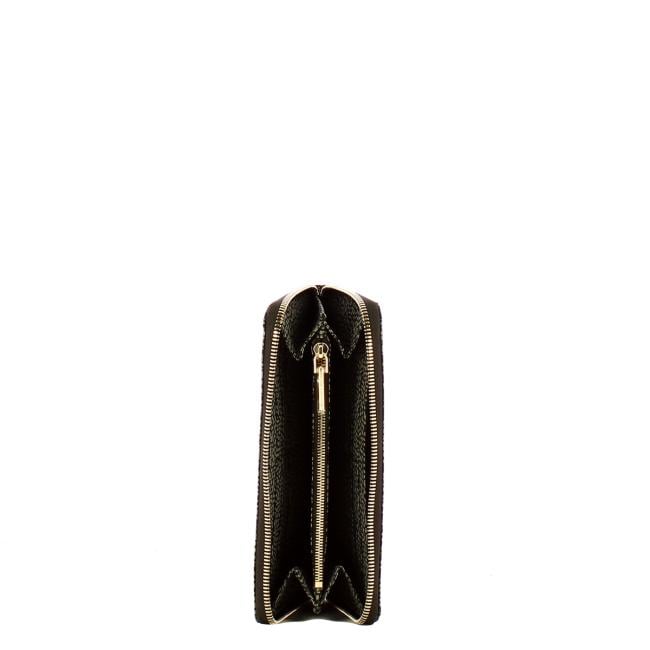 Borbonese Portafoglio Large Zip Around Catrame - 3