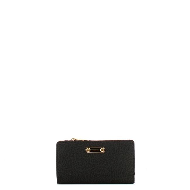 Borbonese Portafoglio Medium Dark Black - 1