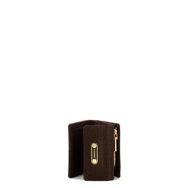 Borbonese Portafoglio Small con patta Cioccolato - 3