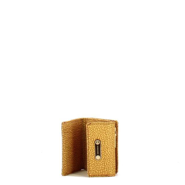 Borbonese Portafoglio Small con patta Curry - 3