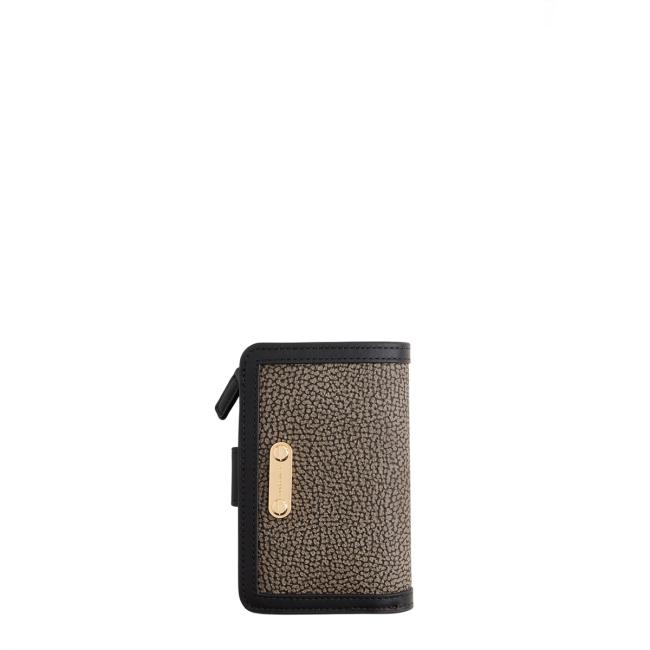 Borbonese Portafoglio Medium Carbone - 1