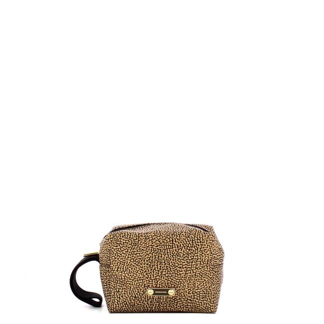 Borbonese Beauty Small con maniglia OP Naturale - 1
