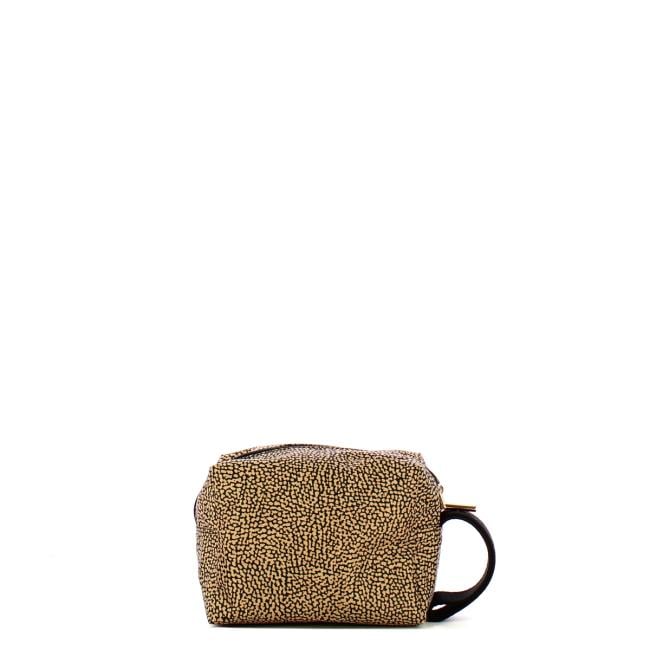 Borbonese Beauty Small con maniglia OP Naturale - 3