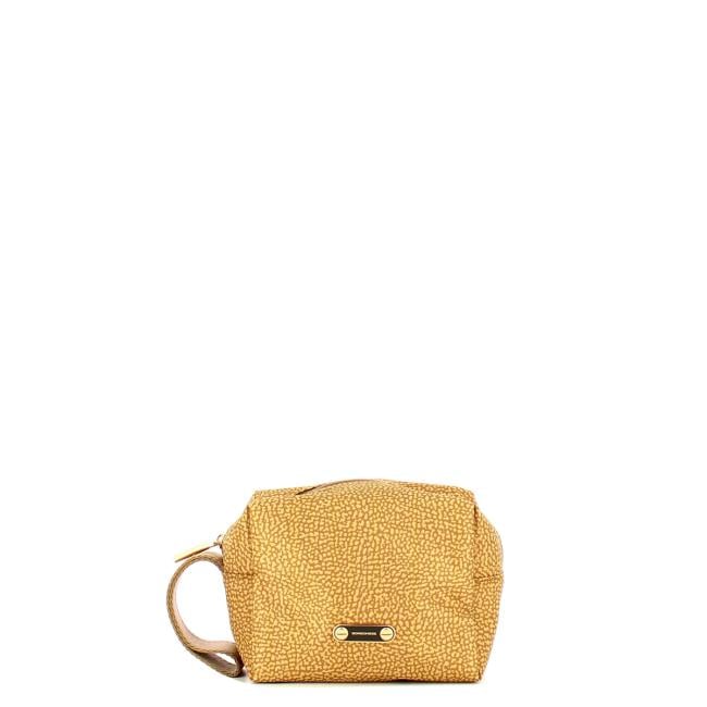 Borbonese Beauty Small con maniglia Curry - 1