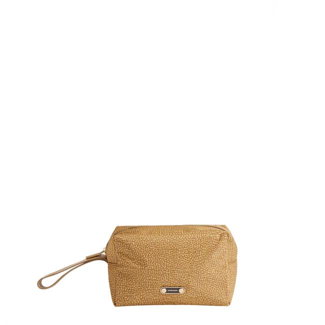 Borbonese Beauty Medium con maniglia Curry - 1
