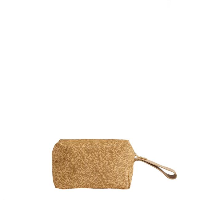 Borbonese Beauty Medium con maniglia Curry - 3