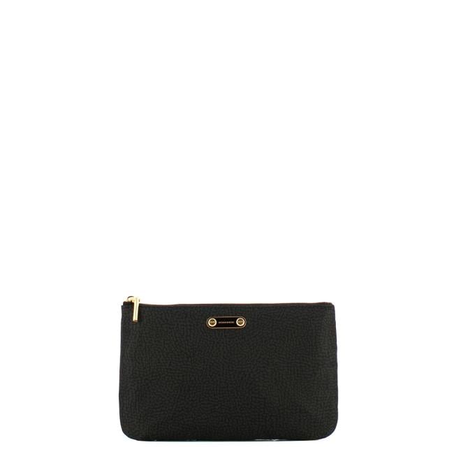 Borbonese Busta Piatta Dark Black - 1