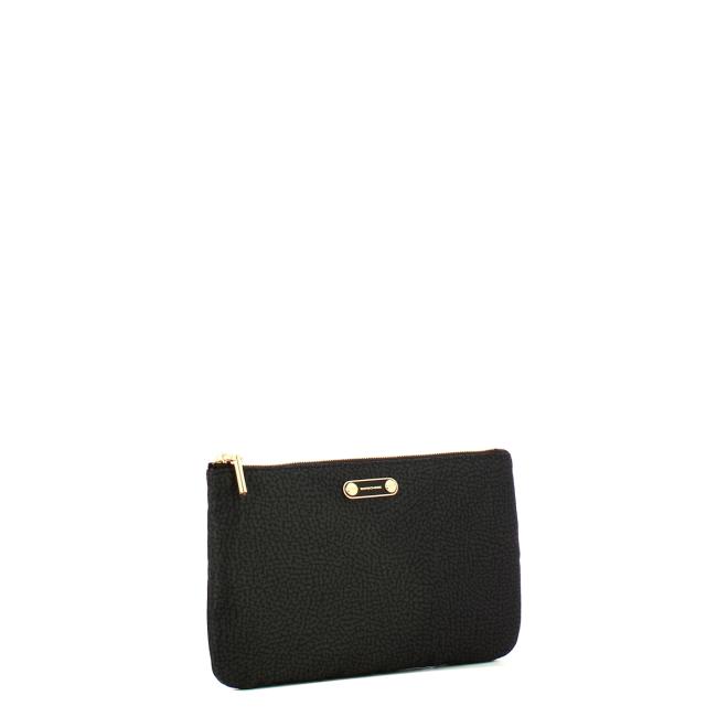 Borbonese Busta Piatta Dark Black - 2
