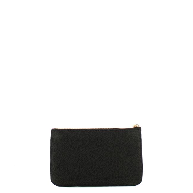 Borbonese Busta Piatta Dark Black - 3