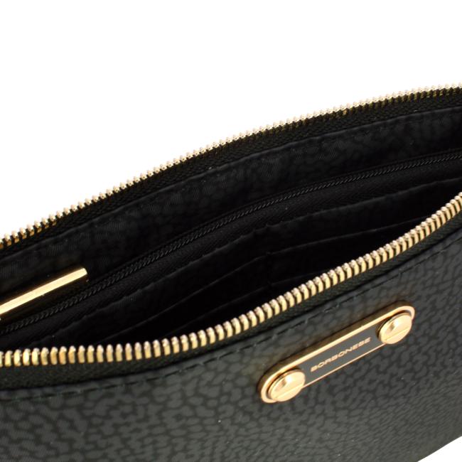 Borbonese Busta Piatta Dark Black - 4
