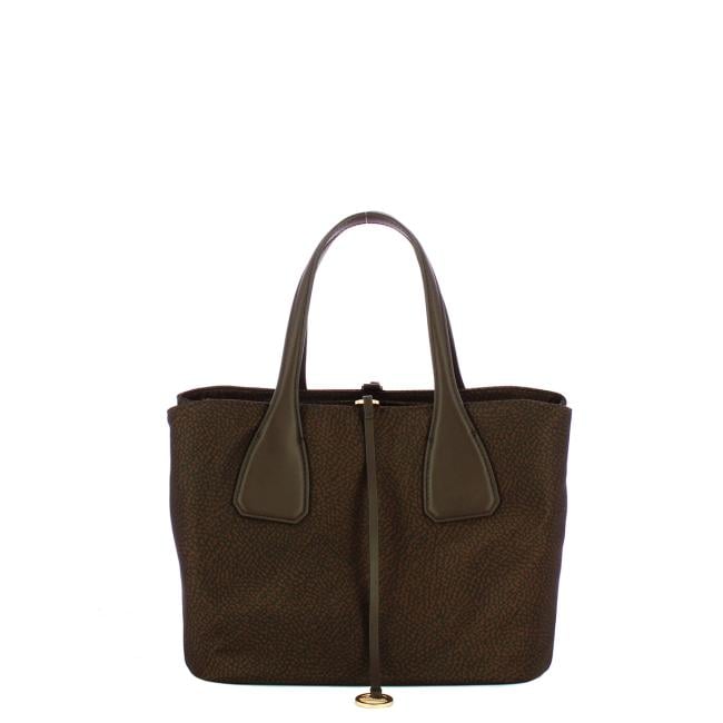 Borbonese Borsa a mano Vis a Vis Cioccolato - 3
