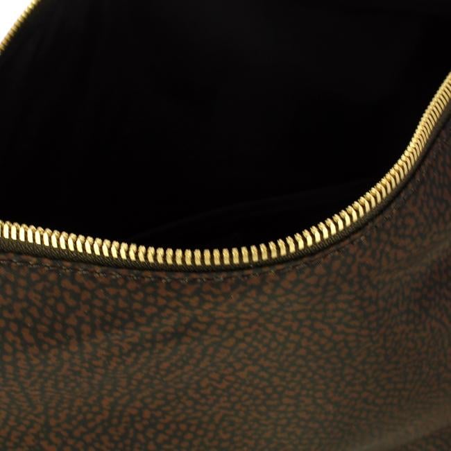 Borbonese Hobo Bag Prive Medium Cioccolato - 4