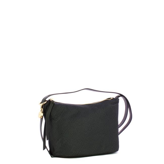 Borbonese Tracolla Prive small Dark Black - 2