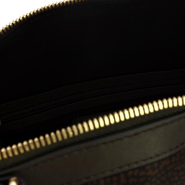 Borbonese Borsa a spalla Frame Medium Cioccolato - 5