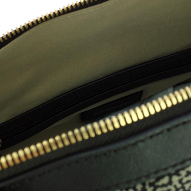 Borbonese Borsa a spalla Frame Medium Catrame - 5