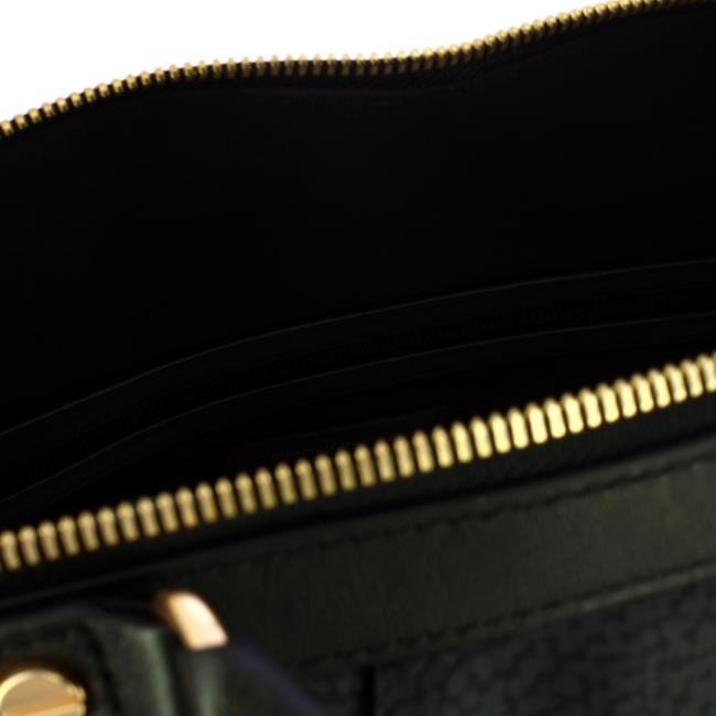 Borbonese Borsa a spalla Frame Medium Dark Black - 5