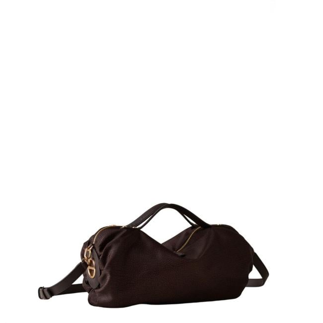 Borbonese Bauletto B-Accademy Small Cioccolato - 2