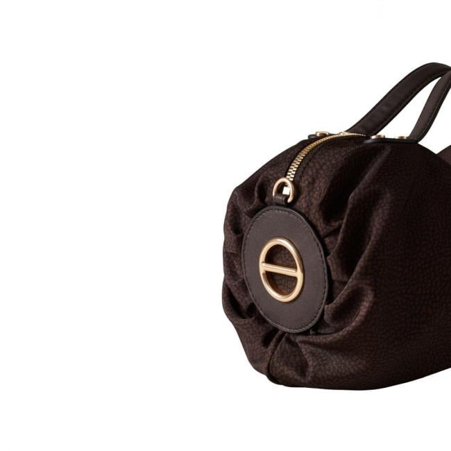 Borbonese Bauletto B-Accademy Small Cioccolato - 3