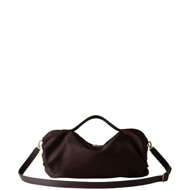 Borbonese Bauletto B-Accademy Small Cioccolato - 4