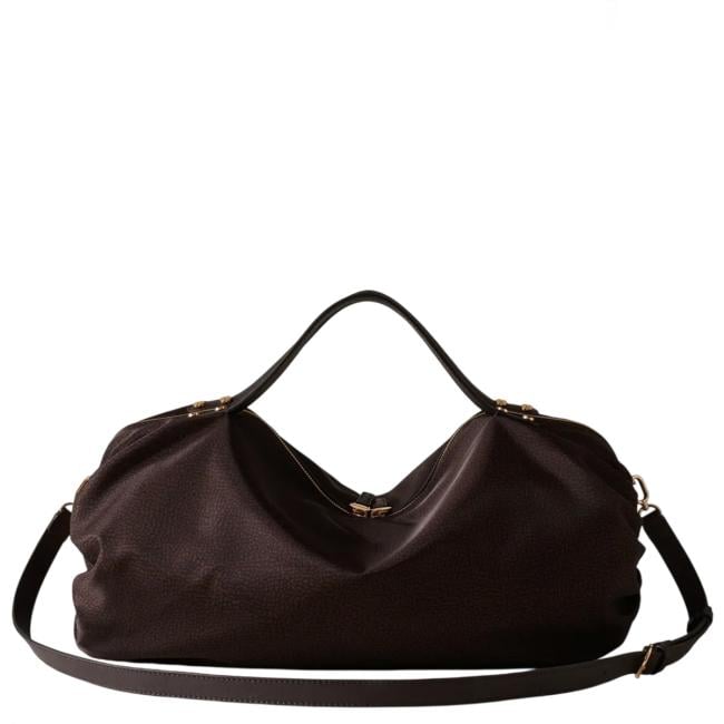 Borbonese Bauletto B-Accademy Large Cioccolato - 3