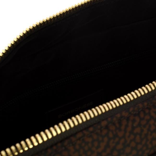 Borbonese Tracolla camera case Medium Cioccolato Caffè - 4