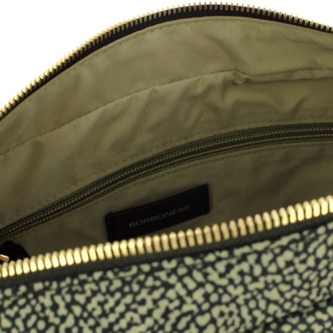Borbonese Tracolla camera case Medium Catrame Cenere - 4