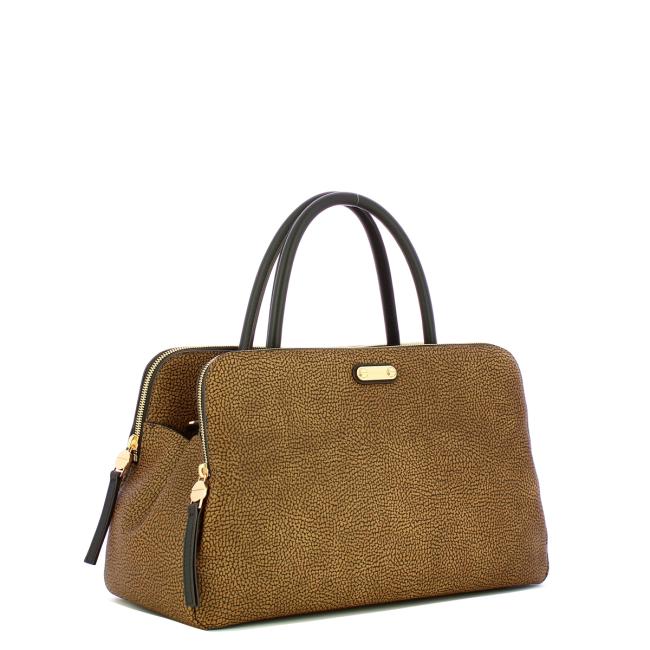 Borbonese Urban bauletto Medium OP Naturale - 2