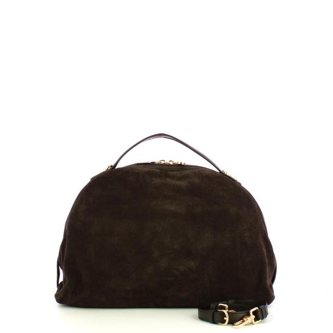 Borbonese Sexy Bag Medium Caffé Ebano - 4