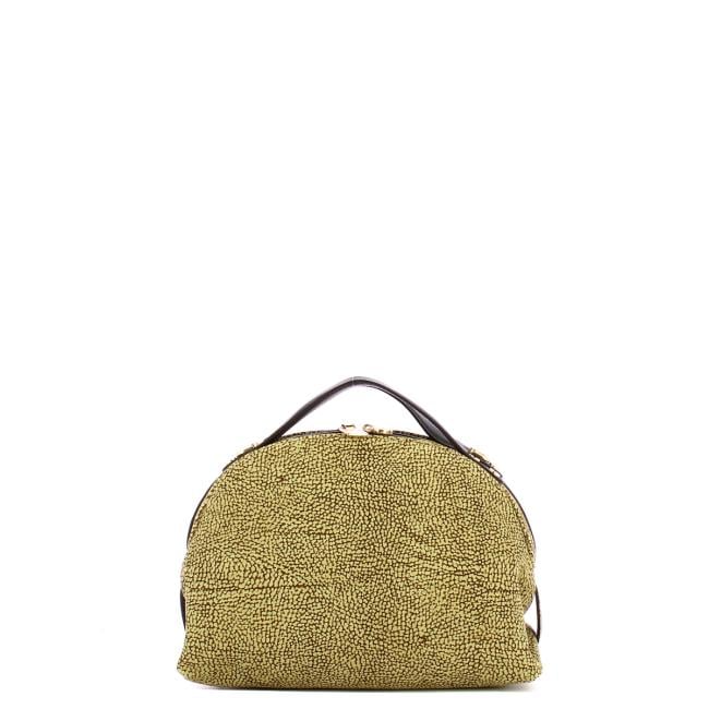 Borbonese Sexy Bag Small camoscio OP Naturale Ebano - 1