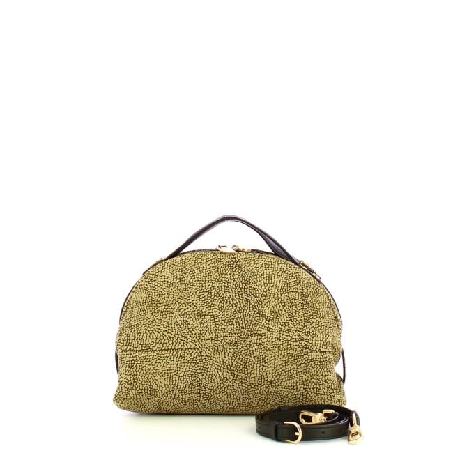 Borbonese Sexy Bag Small camoscio OP Naturale Ebano - 4