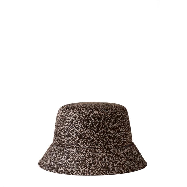 Borbonese Cappello da pescatore OP Naturale Nero - 1