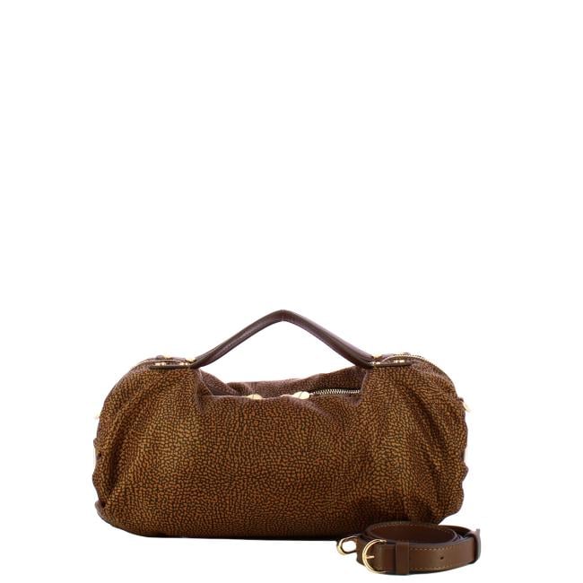 Borbonese Bauletto B-Accademy Small Castagno - 910103280195264 - 4