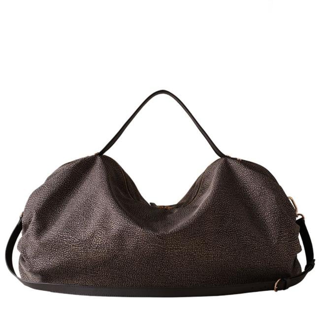 Borbonese B-Accademy baulotto XL Catrame - 910103300195M32 - 3