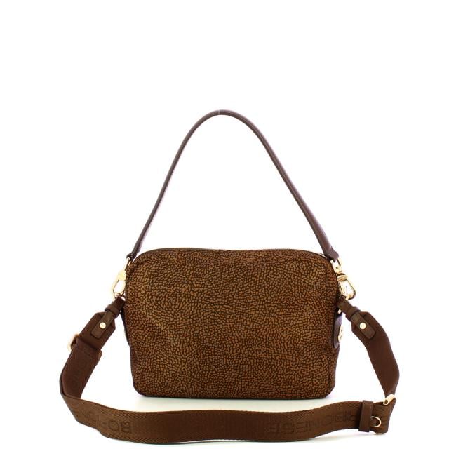 Borbonese B-Cub camera case small Castagno - 91010344X95264 - 3