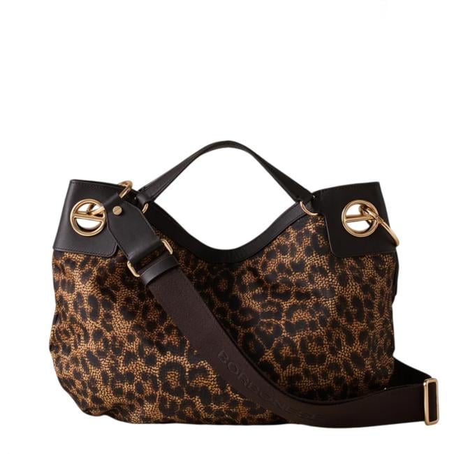 Borbonese London Hobo Medium Corteccia - 910102620325255 - 3