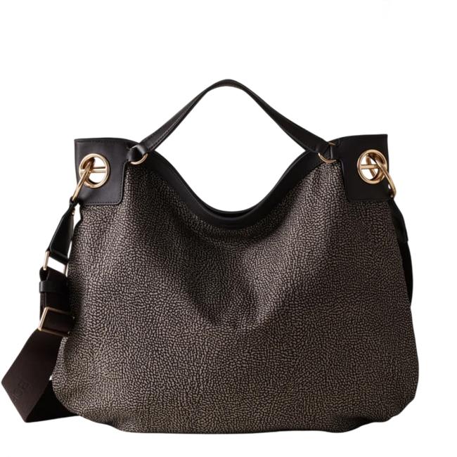Borbonese Borsa a mano London Large Catrame - 910102630195M32 - 1