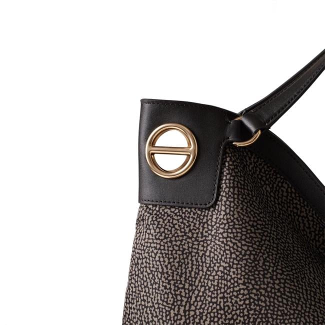 Borbonese Borsa a mano London Large Catrame - 910102630195M32 - 4