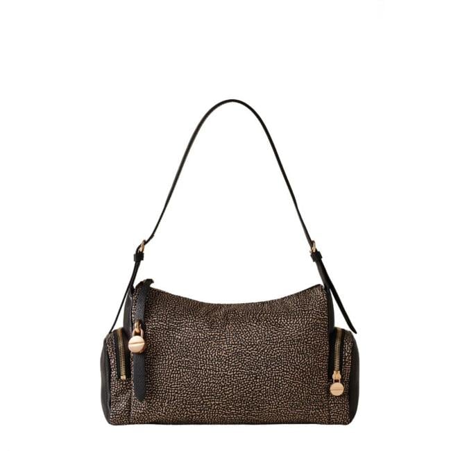 Borbonese Hobo medium OP Naturale Nero - 910101970189X11 - 1