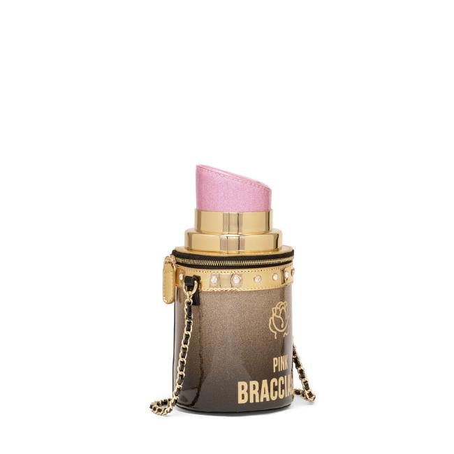 Braccialini Borsa a tracolla Shape Rossetto - 2