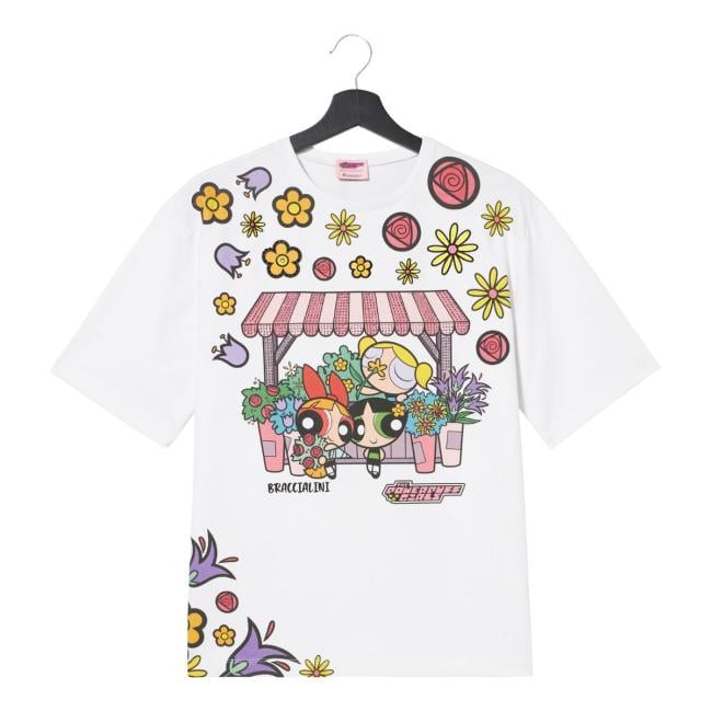 Braccialini T-Shirt Superchicche Bianco - 1
